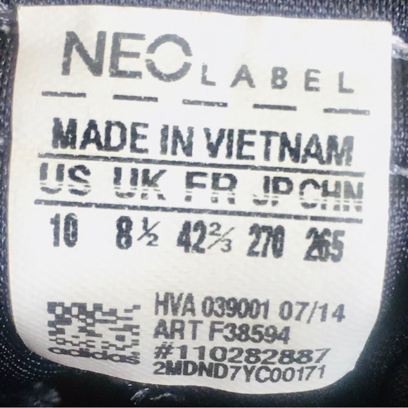 Adidas Womens Neo City Racer Running Shoes Blue F38594 Low Top Lace Up 10 M - Picture 4 of 10